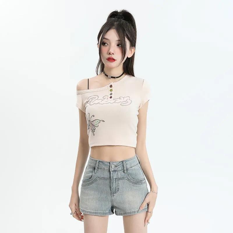FOREVER 21 Denim Shorts Women's-8