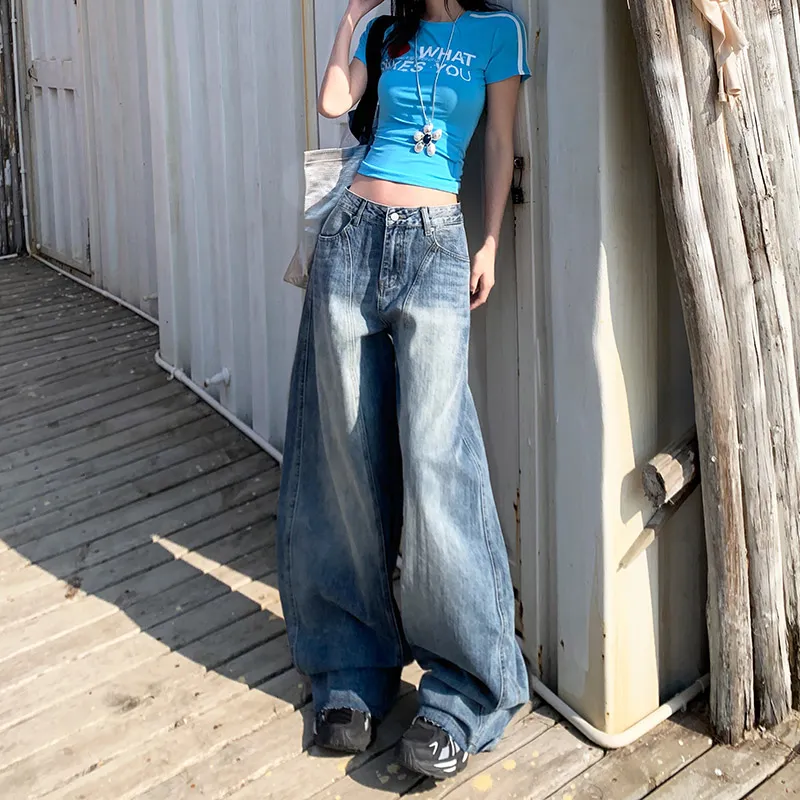 FOREVER 21 Jeans Women's Vintage Blue-4