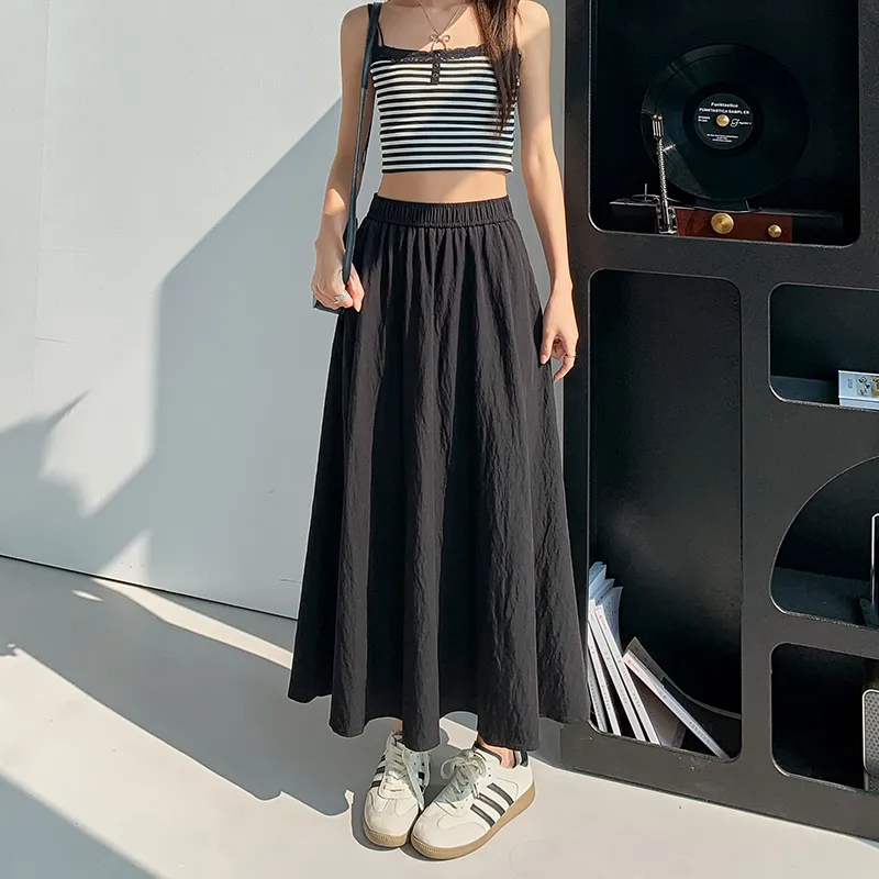 FOREVER 21 Casual Long Skirt Women's-12