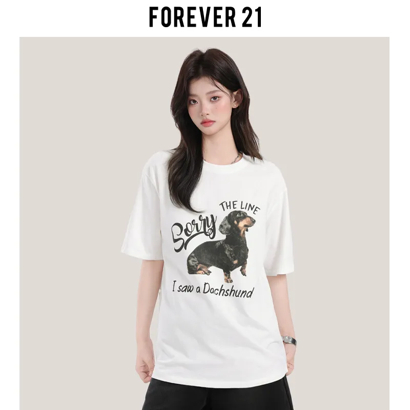 FOREVER 21 T Shirts Women's-5