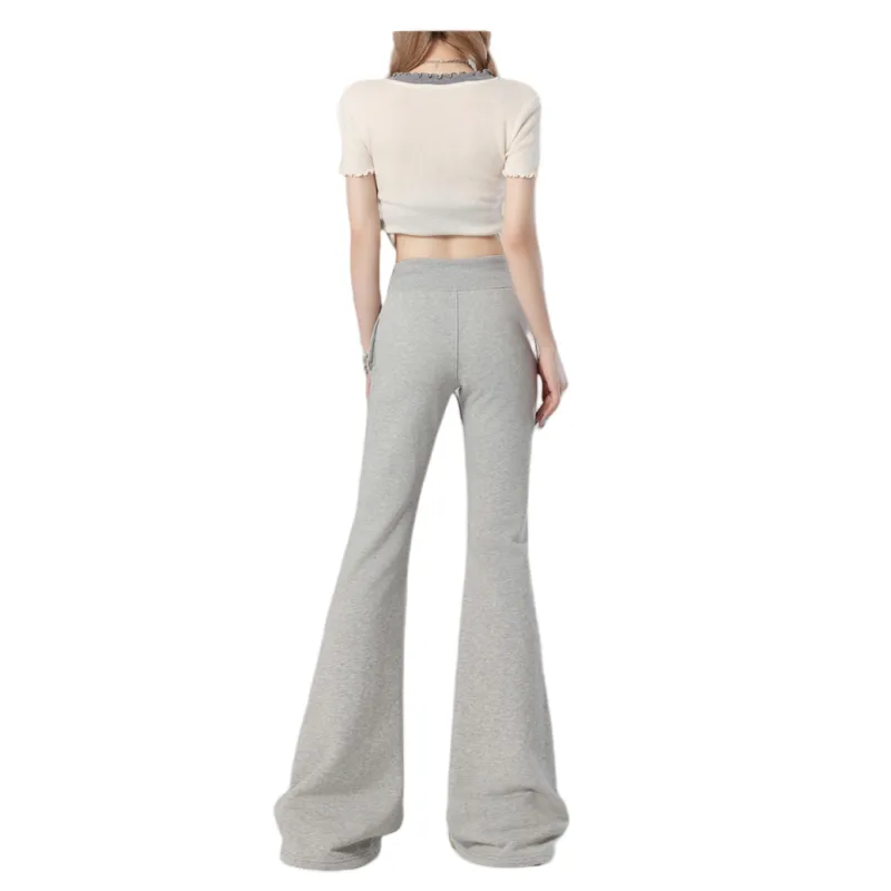 FOREVER 21 Casual Pants Women's Gray-1