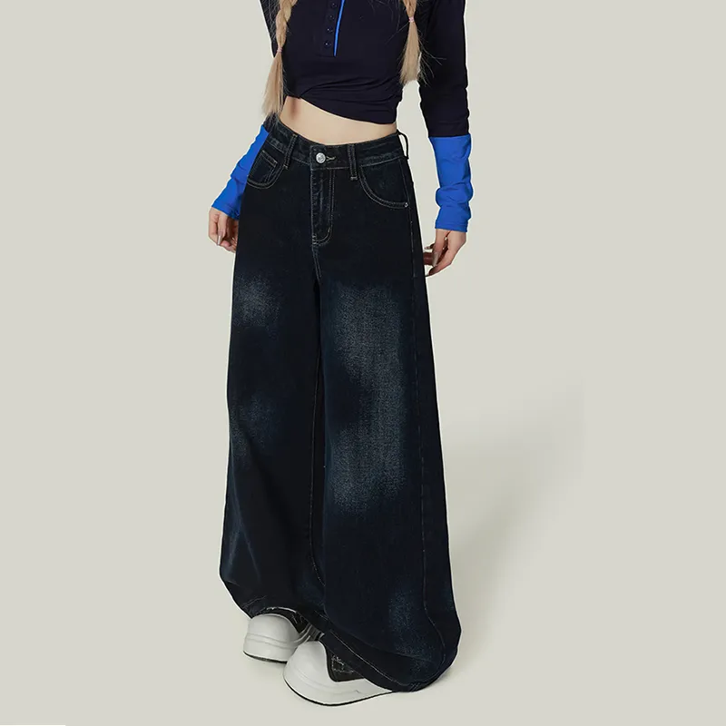 FOREVER 21 Jeans Unisex Blue Gray-3