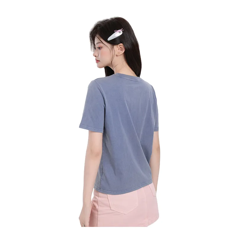 FOREVER 21 T Shirt Women's Blue-1