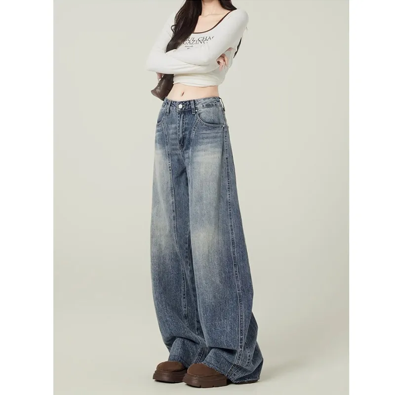 FOREVER 21 Jeans Unisex Vintage Blue-2