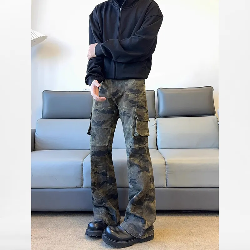 FOREVER 21 Cargo Pants Unisex Camouflage-5