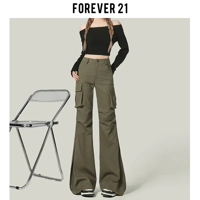 FOREVER 21 Cargo Pants Women's-15