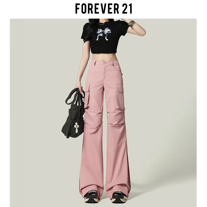 FOREVER 21 Cargo Pants Women's-27