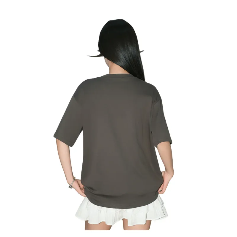FOREVER 21 T Shirts Women's Gray-1