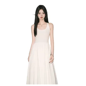 FOREVER 21 Slip Dress Women's White