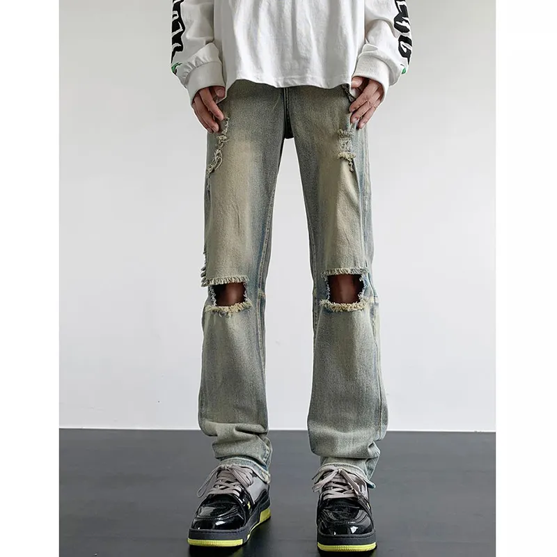 FOREVER 21 Jeans Unisex Yellow Mud-6