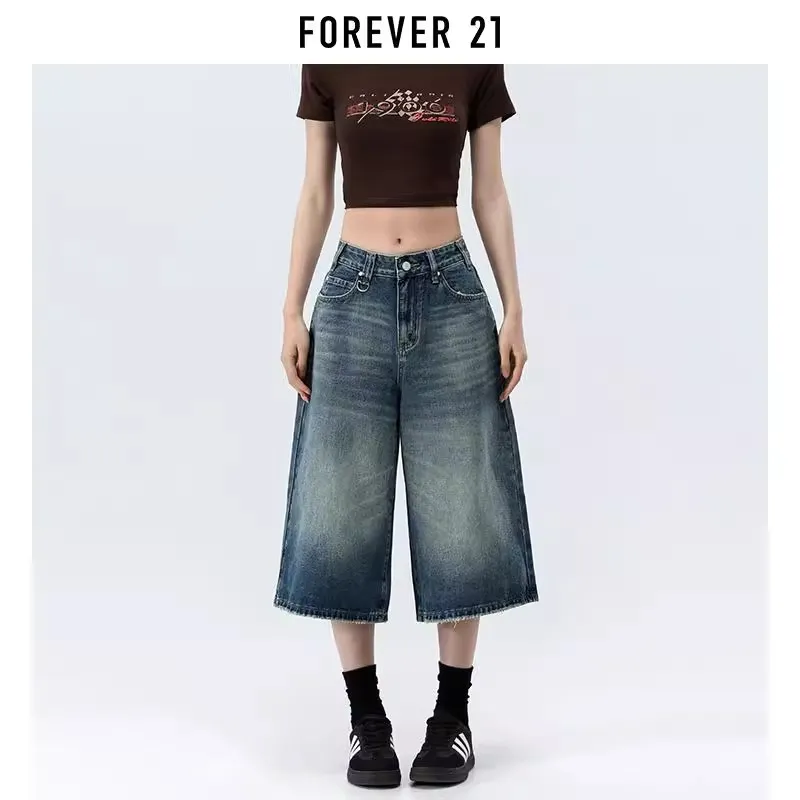 FOREVER 21 Denim Shorts Women's-3
