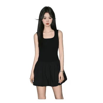 FOREVER 21 Sleeveless Dress Women's Black