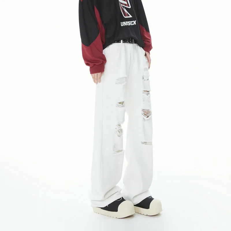 FOREVER 21 Jeans Unisex White-1