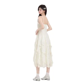 FOREVER 21 Slip Dress Women's Apricot
