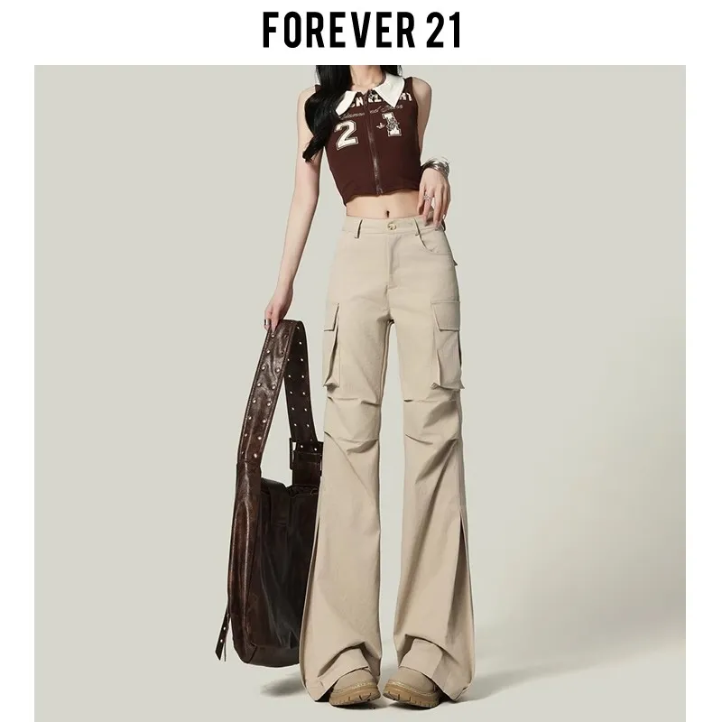 FOREVER 21 Cargo Pants Women's-3