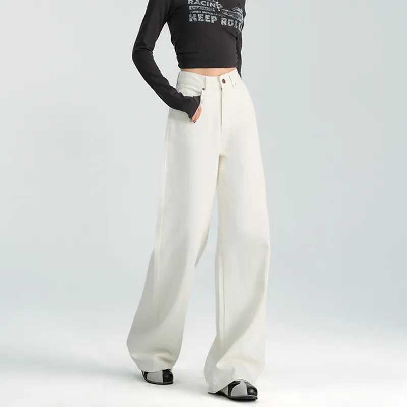 FOREVER 21 Jeans Women's White-3