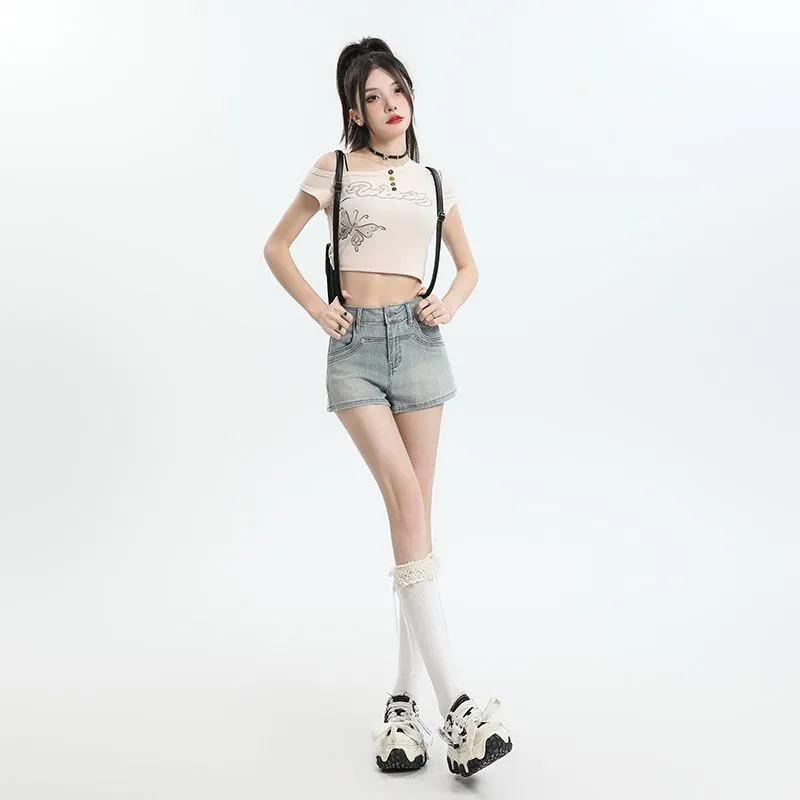 FOREVER 21 Denim Shorts Women's-7