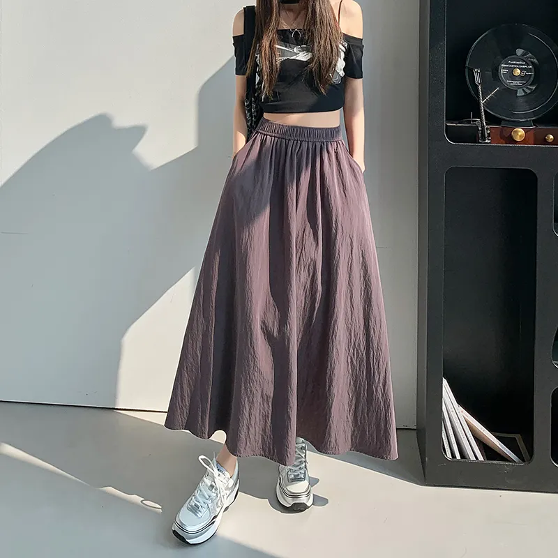 FOREVER 21 Casual Long Skirt Women's-19