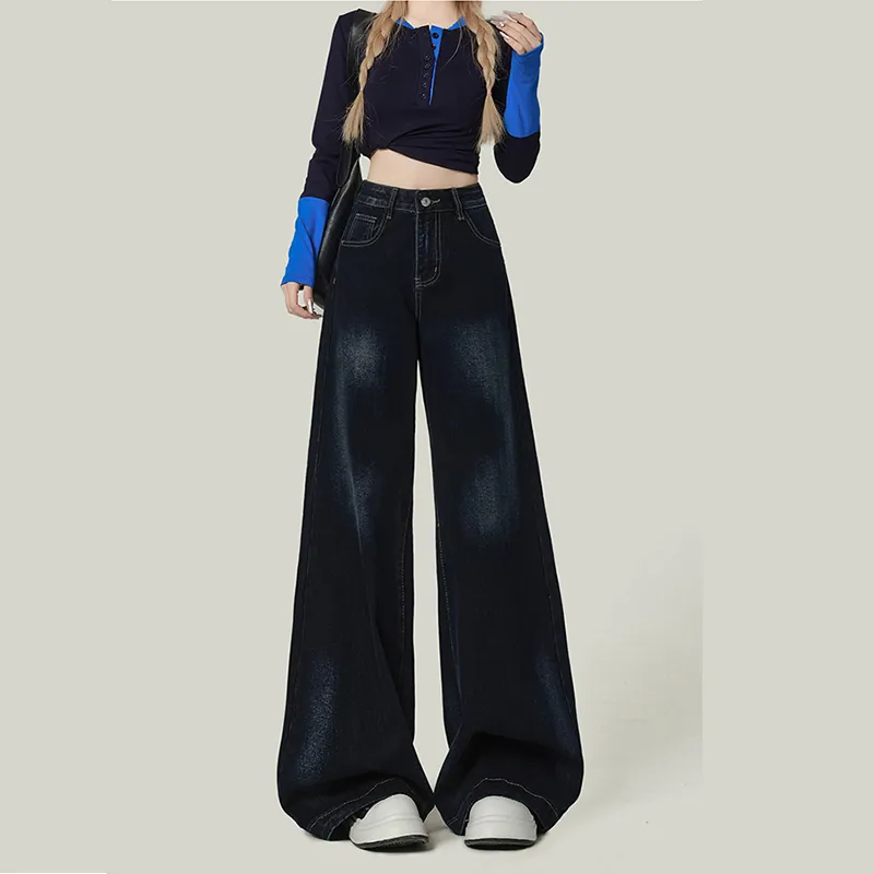 FOREVER 21 Jeans Unisex Blue Gray-2