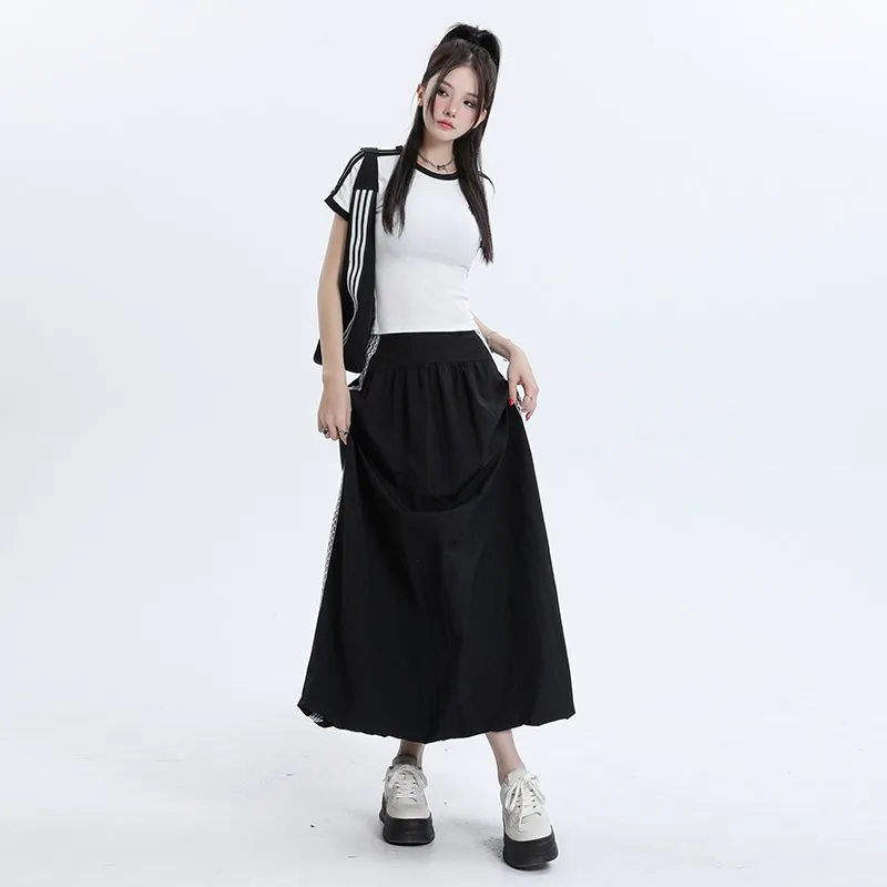 FOREVER 21 Casual Long Skirt Women's-5