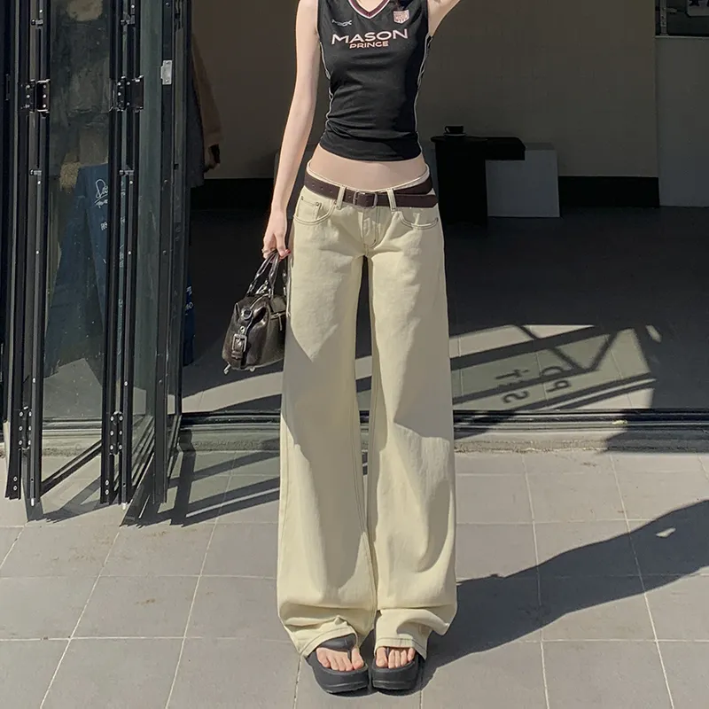 FOREVER 21 Jeans Women's Apricot-2