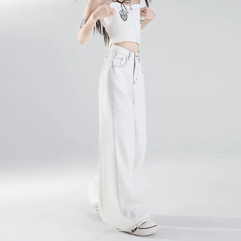 FOREVER 21 Jeans Women's White-3