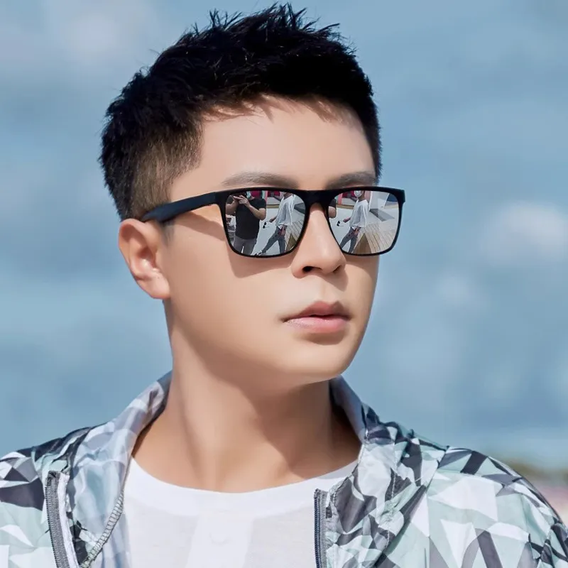 NOME Aluminum Magnesium Alloy Square Sunglasses Unisex-8