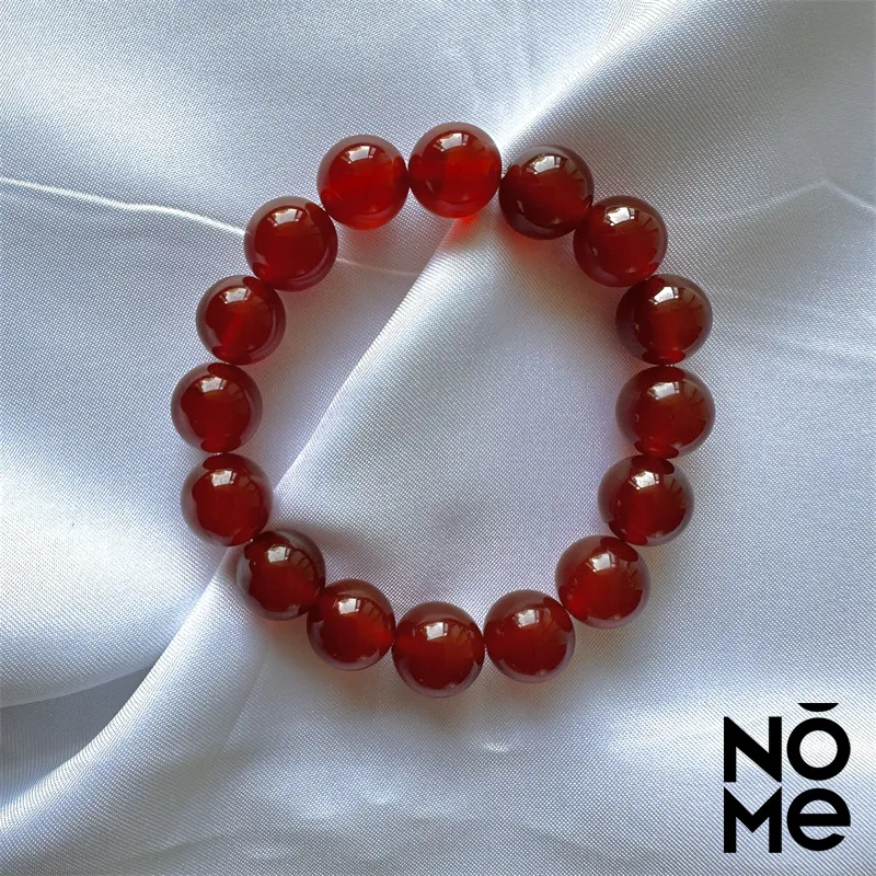 NOME Colored Glaze Jade Bracelets Unisex-2