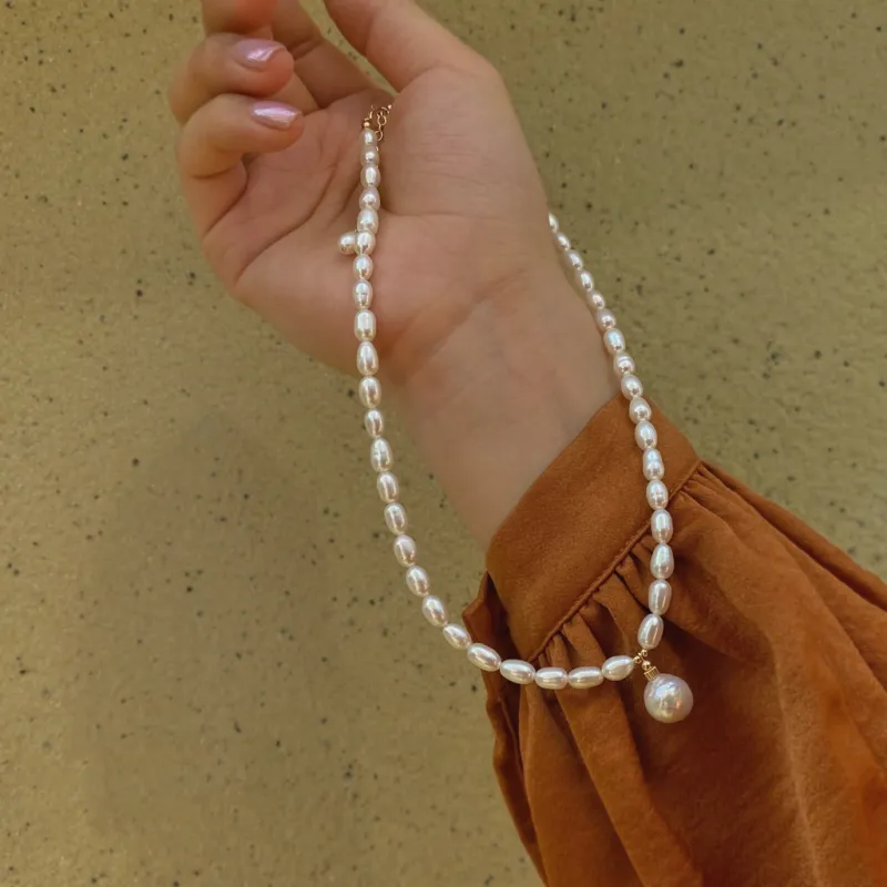 NOME Shijia Pearl Necklaces Women's-2