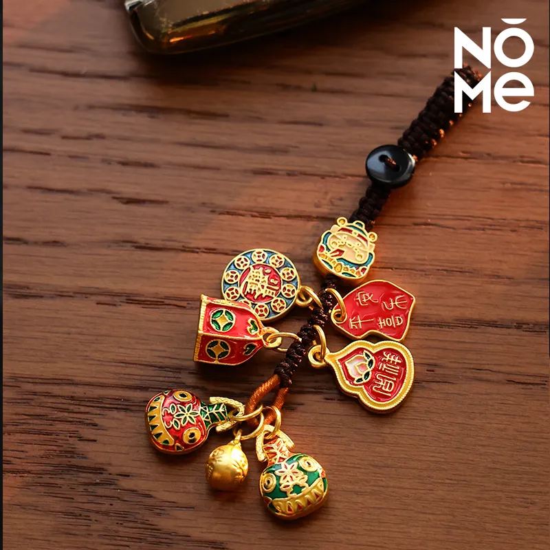 NOME Keychains Unisex-4