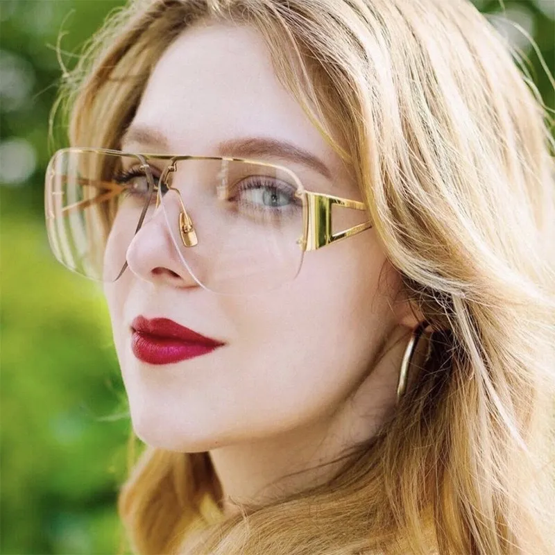 NOME Metal Square Sunglasses Unisex-4