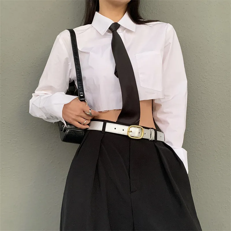 NOME PU Leather Belts Women's Width 3.3cm-15