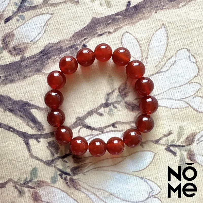 NOME Colored Glaze Jade Bracelets Unisex-1