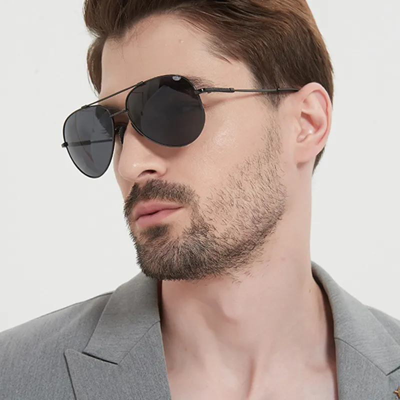 NOME Titanium Aviator Sunglasses Unisex-2