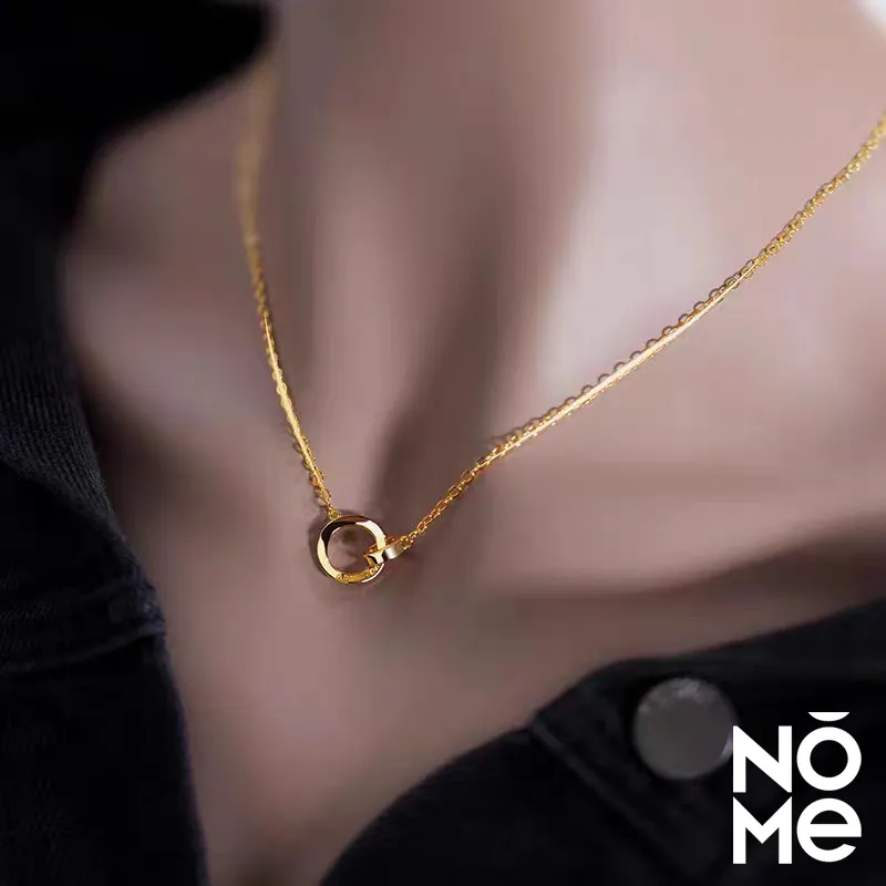 NOME Gold Plated Copper Necklaces Women's-4