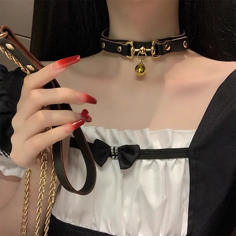 NOME PU Leather Necklaces Women's-2