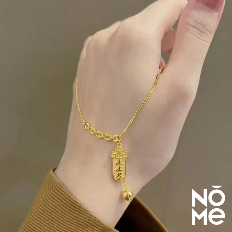 NOME Gold Plated Copper Necklaces Women's-4