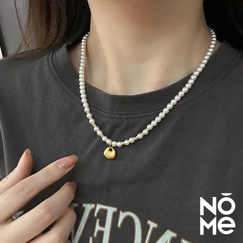 NOME Gold Plated Copper Necklaces Women's-1
