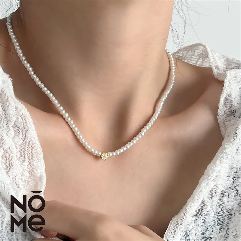 NOME Shell Pearl Necklaces Women's-2