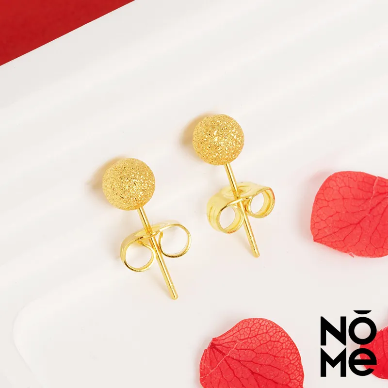 NOME Gold-Plated Copper Stud Earrings Women's-2