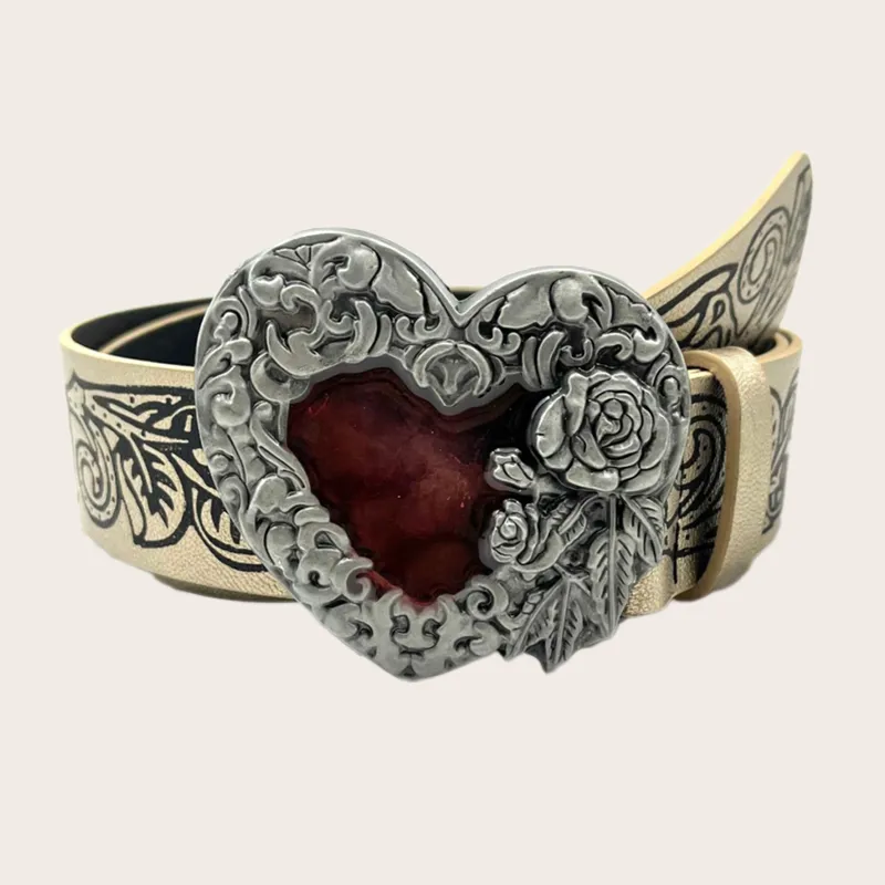 NOME Alloy Leather Belts Women's 3.5-3