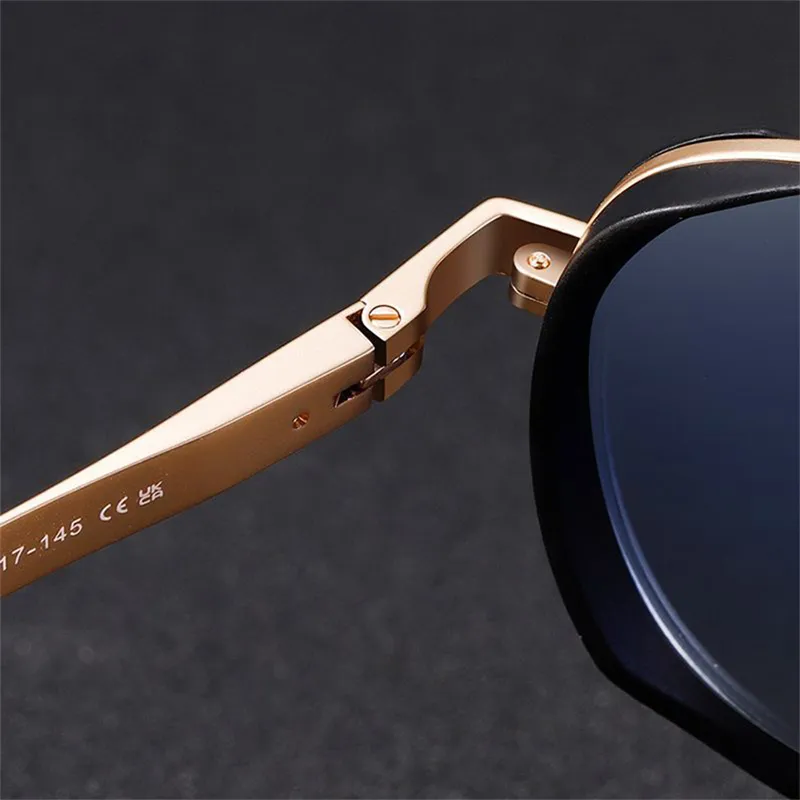 NOME Metal Square Sunglasses Unisex-12