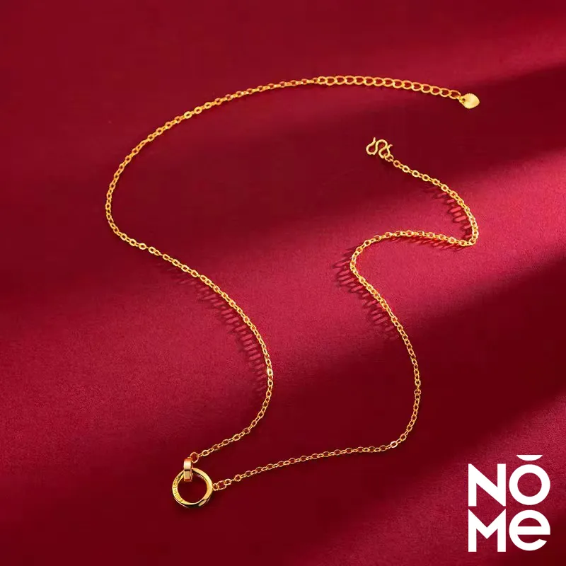 NOME Gold Plated Copper Necklaces Women's-3