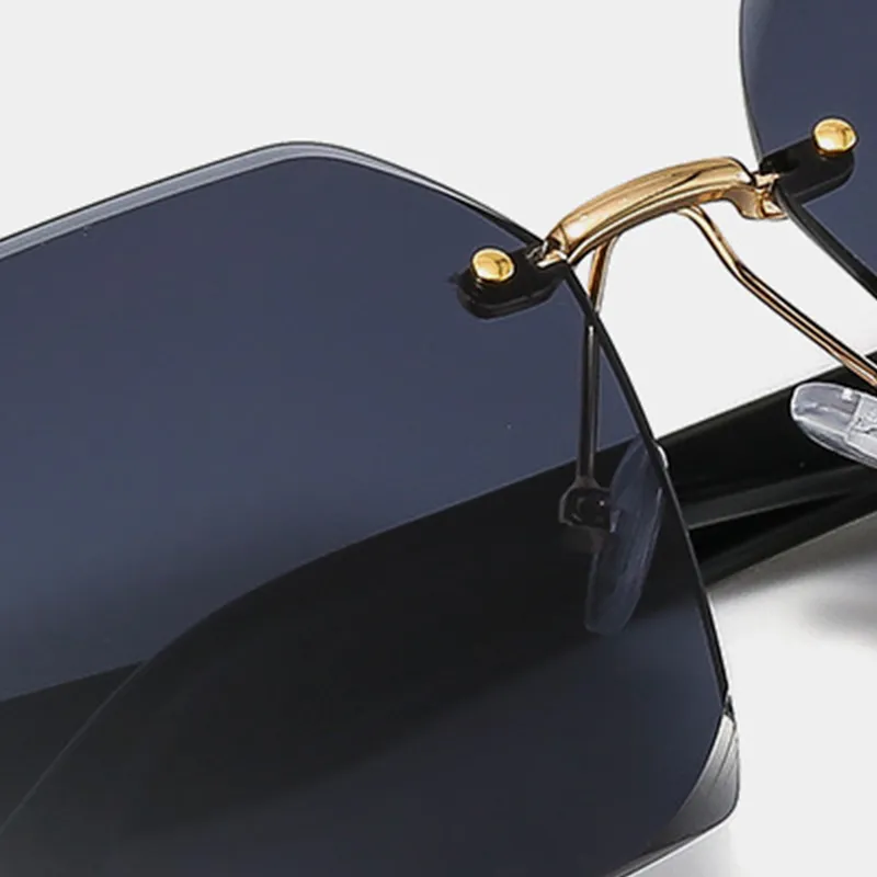 NOME PC Metal Square Sunglasses Unisex-1