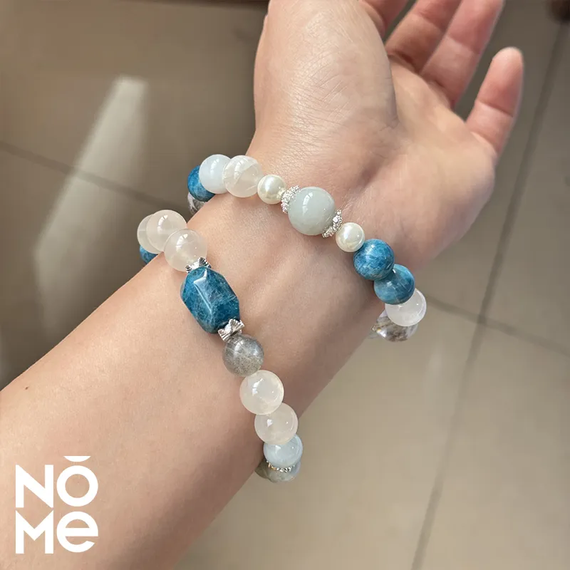 NOME Crystal Jade Bracelets Unisex-2