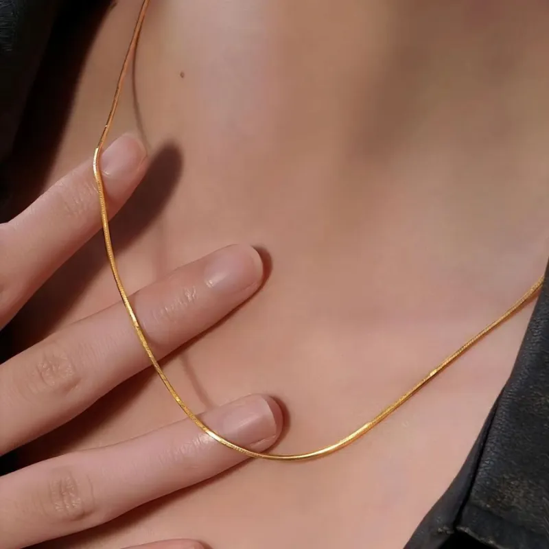 NOME Gold Plated Copper Necklaces Women's-4
