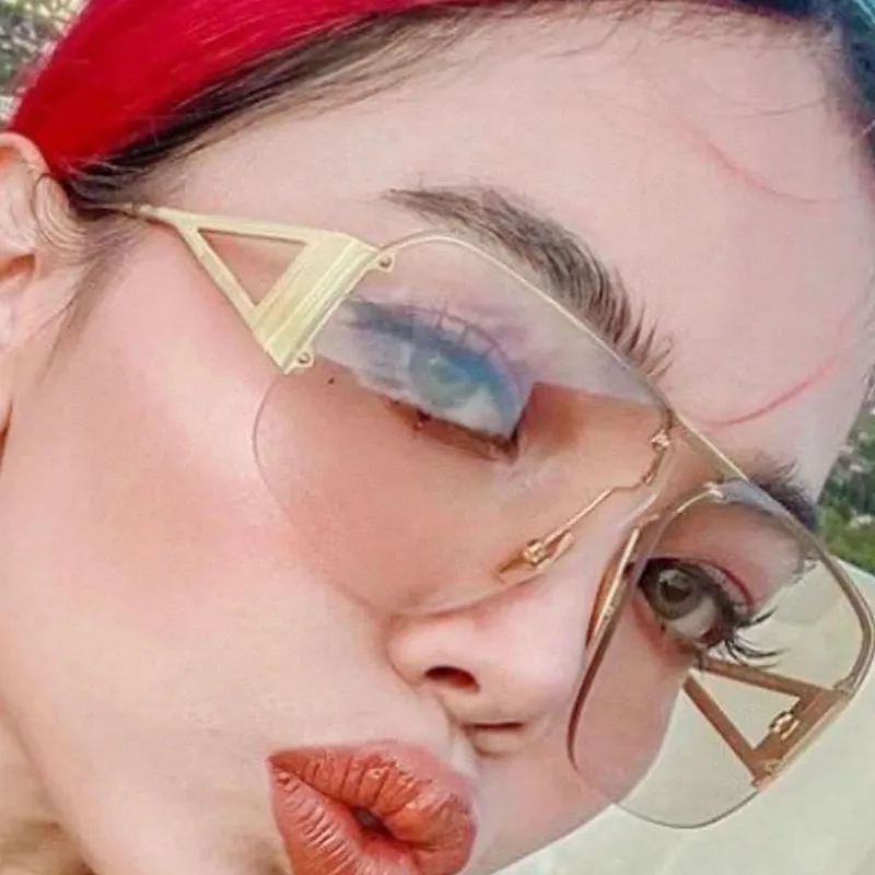 NOME Metal Square Sunglasses Unisex-2