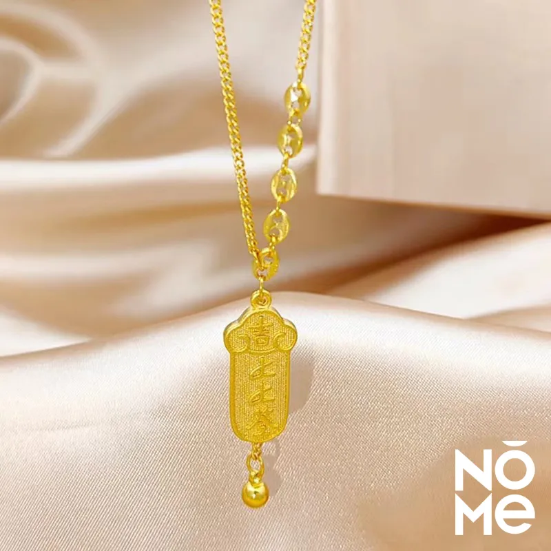 NOME Gold Plated Copper Necklaces Women's-2