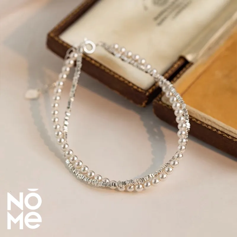 NOME Alloy Silver Plated Bracelets Women's-3