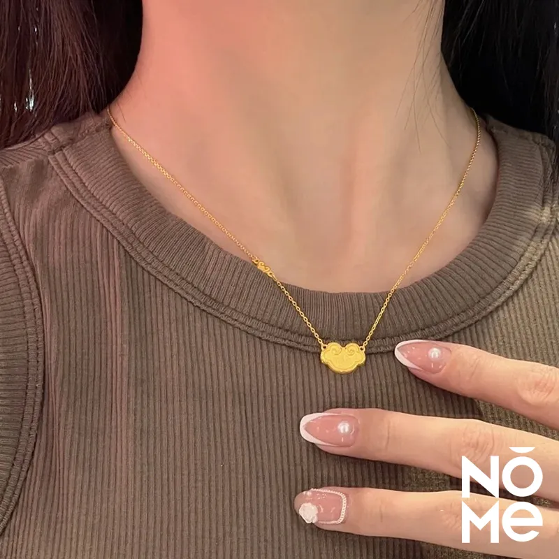 NOME Gold Plated Copper Necklaces Women's-3